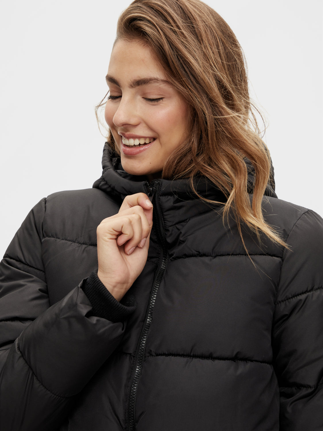 PCBEE Long Coat - Black